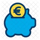 Euro Savings  Icon