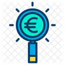 Search Business Search Euro Business Search Icon
