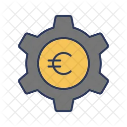 Euro Setting  Icon
