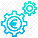 Euro Setting Wheel  Icon