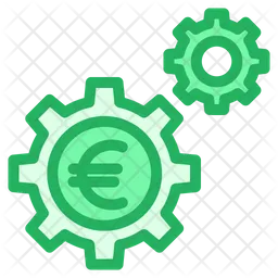 Euro Setting Wheel  Icon
