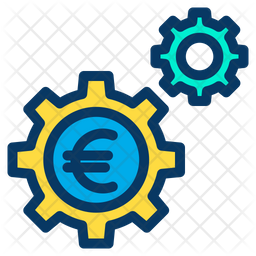Euro Setting Wheel Icon