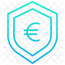 Euro Shield Money Security Secure Money Icon