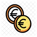 Sinal Do Euro Financas Negocios Icono