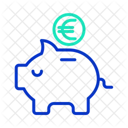 Euro-Ersparnisse  Symbol