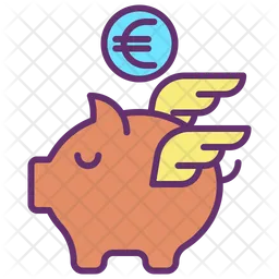 Euro-Ersparnisse  Symbol