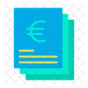 Euro Statement Icon