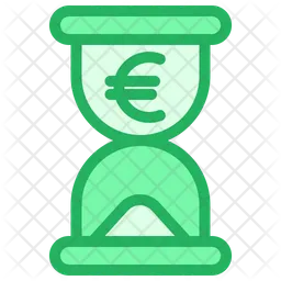 Euro Time  Icon