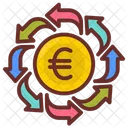Euro Transfer  Icon