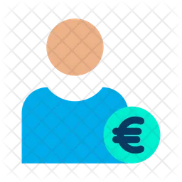 Euro User  Icon