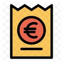Euro Coupon Discount Icon