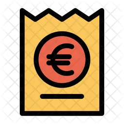 Euro Voucher  Icon