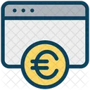 Euro Website  Icon