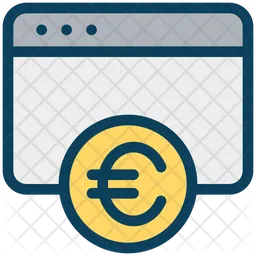 Euro Website  Icon