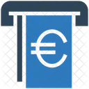 Euro withdrawal  Icon