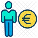 Euro-Zahlung  Symbol