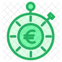 Euro Zeit Budget Symbol