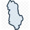 Albanien Europa Kontinent Symbol