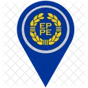 Europa Euro Standort Symbol