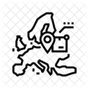 Europa Versand  Symbol