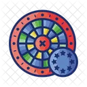 Europaisches Roulette Europaisch Spiel Symbol