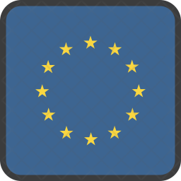 Europe Flag Icon Free Download - Europe 24 233458