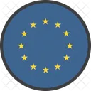 ヨーロッパ、連合、欧州 アイコン