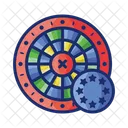 European Roulette European Game Icon