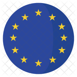 European union Flag Icon - Download in Flat Style