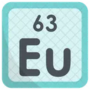 Europium Periodic Table Chemists Icon