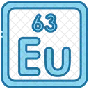Europium Periodic Table Chemists Icon