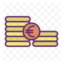 Meuro Coins Euros Euro Coins Icon