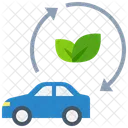 Ev Car Eco Friendly Icon