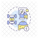 EV batteries  Icon