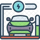 EV Ladegerat Ladegerat Elektrisch Symbol