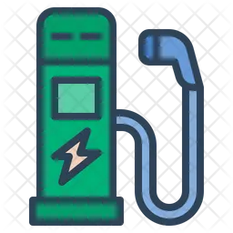 Ladestation für Elektrofahrzeuge  Symbol