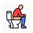 Evacuacion Intestinal Diarrea Icono