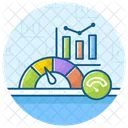 Desempeno Empresarial Evaluacion Comparativa Pruebas Icono