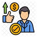 Revision De Desempeno Rendimiento Rendimiento Empleado Icono