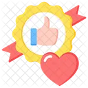 Valoracion Me Gusta Mejor Icono