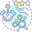 Supplier Experience Evaluation Icon
