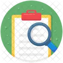 Evaluation Research Analysis Icon