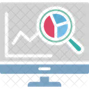 Evaluation Commerciale Graphique Commercial Tendances Des Consommateurs Icône