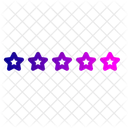 Evaluation Five Star Icon