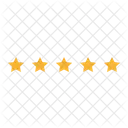Evaluation Five Star Icon