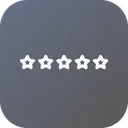 Evaluation Five Star Icon