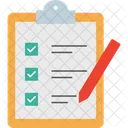 Evaluation Data Assessment Performance Review Icon