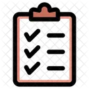 Evaluation Evaluating Checklist Icon