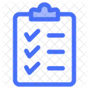 Evaluation Evaluating Checklist Icon