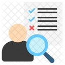 Evaluation Performance Review Icon